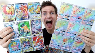 I PULL 19 FULL ART POKÉMON CARDS IN 1 VIDEO [upl. by Collen]