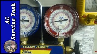 Tutorial on How to Use and Read a REFRIGERANT GAUGE SET [upl. by Ahsiakal]