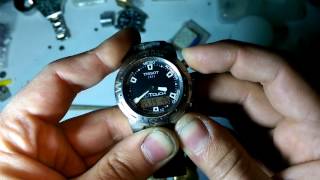 How To Set A Tissot TTouch Watch [upl. by Nadabus]