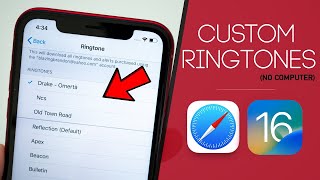 How to Set ANY Song as RINGTONE on iPhone No Computer  iOS 18 [upl. by Lytsirhc619]