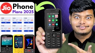 Jio Phone Recharge Plans 2025  Complete List [upl. by Treva]