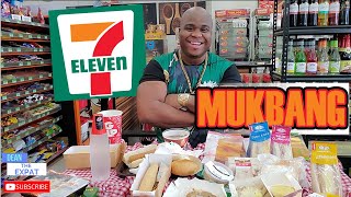 Philippines 7 Eleven MUKBANG [upl. by Odrawde824]