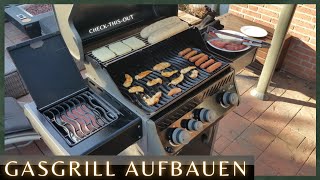 Gasgrill aufbauen Napoleon Rogue XT 425 [upl. by Notfol]