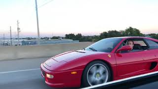 Ferrari F355 Acceleration All Tubi Exhaust [upl. by Ahtaga]