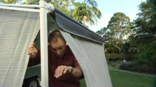 Aussie Traveller AFK CRR Roll Out Awning Annexe Walls [upl. by Josepha]