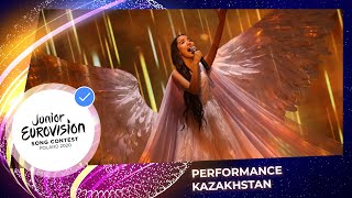 Kazakhstan 🇰🇿  Karakat Bashanova  Forever at Junior Eurovision 2020 [upl. by Yelnik669]