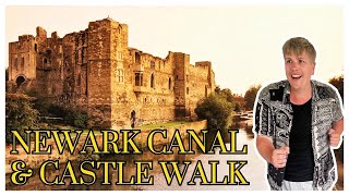 NEWARK CANAL amp CASTLE WALK 4K [upl. by Sila]