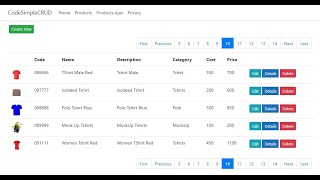 aspnet core MVC crud Pagination [upl. by Sivrep]