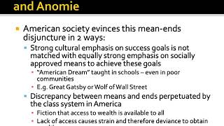 Mertons Anomie Theory [upl. by Ttenna425]