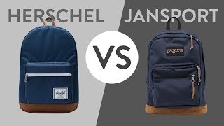 Herschel vs JanSport  Ultimate Pop Quiz and Right Pack Comparison [upl. by Ticon]