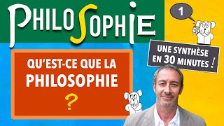 Philosophie UReP 1 — Questce que la PHILOSOPHIE [upl. by Goober]