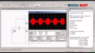 Amplitude Modulation Practical Simulation on Multisim AM [upl. by Llen58]