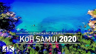 【4K】Drone Footage  Koh Samui  THAILAND 2019  Paradise Island เกาะสมุย  Aerial Video [upl. by Chor]