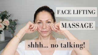 Face lifting massage Abigail James NO TALKING [upl. by Carleton]