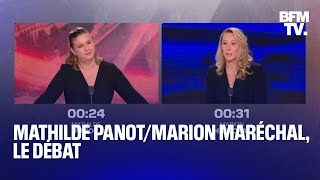 Mathilde PanotMarion Maréchal le débat [upl. by Harriett68]