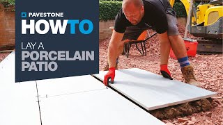 How To Lay A Porcelain Patio [upl. by Liman368]