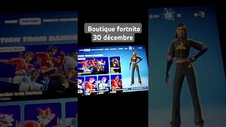 Boutique fortnite 30 décembre boutique [upl. by Assenna]