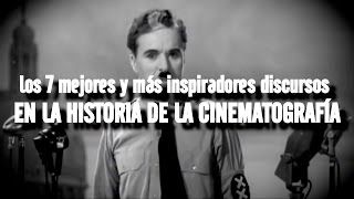 Los 7 Discursos Más Inspiradores De La Historia Cinematográfica [upl. by Athallia]