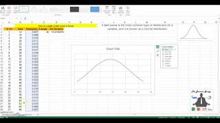 How to Create Bell Curve in Excel [upl. by Acinoreb]