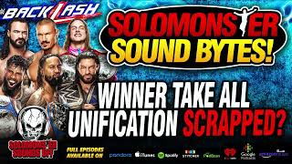 Solomonster Reacts To WWE Scrapping Backlash Unification Match [upl. by Essilem]