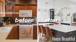 Before And After Dream Kitchen Renovation I Real Renovations I HB [upl. by Annoval]