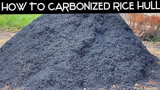 How to carbonized rice hull [upl. by Soule173]