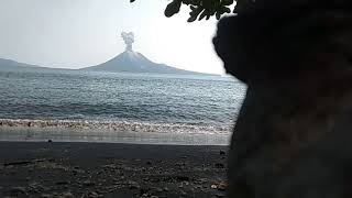 Anak Krakatoa eruption [upl. by Deeyn]