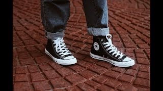 Converse All Star High Top  Unboxing  On Feet [upl. by Lemak]