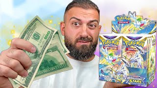 Can You Profit Opening Brilliant Stars Pokemon Cards [upl. by Celik488]