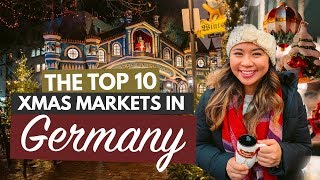 THE BEST CHRISTMAS MARKETS IN GERMANY  My Top 10 German Christmas Markets That You Must Visit [upl. by Sussna899]