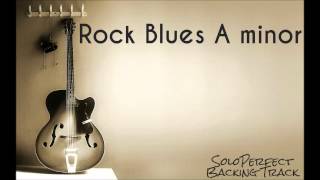 Rock Blues Backing Track in A minor [upl. by Kizzie549]