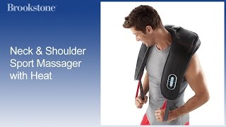 Neck amp Shoulder Sport Massager with Heat [upl. by Harmonia244]