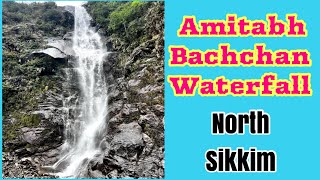 Amitabh Bachchan Waterfall।North Sikkim।Lachung [upl. by Ahsiyn]