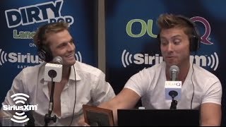 Aaron Carters Confession to Lance Bass  SiriusXM  OutQ [upl. by Elephus]