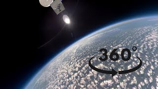 360 VR Hyperlapse launch to space  The world’s first hyperlapse spaceflight in 360° [upl. by Kendall599]