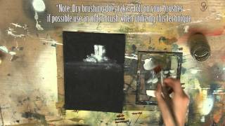 Acrylic Painting Tutorial Dry Brushing Part 1 [upl. by Yuhas]