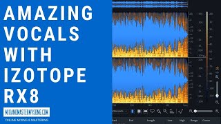 Izotope RX 8 Vocal Editing Tutorial [upl. by Hirsh]