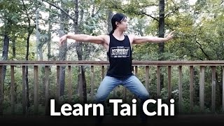 Tai Chi for Beginners  Easy 5Minute Form [upl. by Saloma]