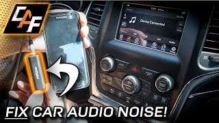 BUZZ WHINE HISS How to FIX Car Audio Noise [upl. by Yenahteb]