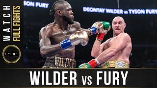 Wilder vs Fury 1 FULL FIGHT PBC on Showtime  December 1 2018 [upl. by Alil]