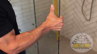 SAVE   How To INSTALL a FRAMELESS Shower Door [upl. by Dygert984]