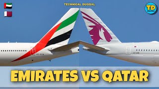 Emirates Vs Qatar Airways Comparison 2020 [upl. by Grewitz]