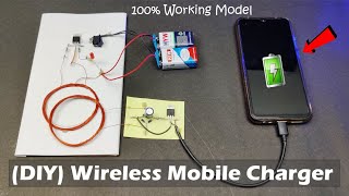 How to make Wireless Mobile Charger [upl. by Robinia361]