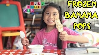 Frozen Banana Pops  FullTime Kid  PBS Parents [upl. by Brandie]