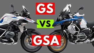 BMW GS vs GSA  The ONLY guide you need [upl. by Halik]