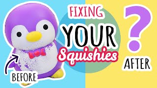 Squishy Makeovers Fixing Your Squishies 20 [upl. by Rankin82]