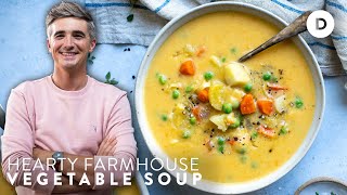 THE VEGETABLE SOUP Irish Farmhouse Vegetable Soup Recipe [upl. by Leuname861]