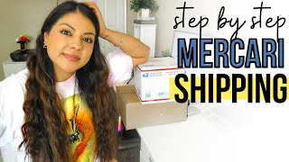 How To Pack and Ship Your Mercari Orders 2021 Mercari Shipping Tips And Tutorial [upl. by Ariaic]