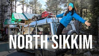 North Sikkim  Road trip to Lachung Yumthang Valley  North East Trip  Vlog Part 2 [upl. by Pepper]