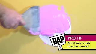 DAP  How to Do Easy Drywall Repair with DAP PRESTO PATCH® Multipurpose Patching Compound [upl. by Jb]